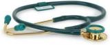 Rcsp Stethoscope For Students Medical Girls, Nurses And Doctors Gold Color GREEN Acoustic Stethoscope