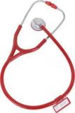 Rcsp Stethoscope Single Head Chest Piece Cardiolog For Doctors And Medical Students, Nurses RED Acoustic Stethoscope