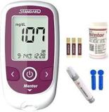 S D Biosensor STANDARD Mentor Fully Automatic Blood Sugar Testing Glucometer 10 Strips Glucometer