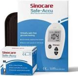 Sinocare Safe Accu Glucometer With 50 Strips Glucometer