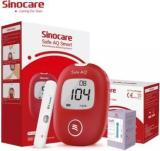 Sinocare Safe AQ Smart Glucometer With 50 Strips Glucometer