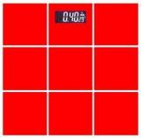 Stealodeal Digital Red Glass Body Weighing Scale