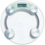 Style Maniac Personal Health Human Body Weight Machine 8mm Round Glass Transparent Weighing Scale