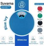 Suvarna in Round Shape, Capacity: 130kg, Color: Blue Weighing Scale