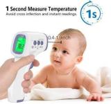 Swadesi By Mcp Infrared Thermometer For Adult Forehead Non Contact Temperature Meter Handheld Digital Thermometer With Fever Alarm Laser LCD Display IR Thermometer Outdoor Thermometer