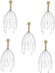 Swaroop Bokomo Handle Cap Head Massager pack of 5 pieces of massager