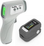 Vandelay Infrared Thermometer & Fingertip Pulse Oximeter Combo Infrared Thermometer