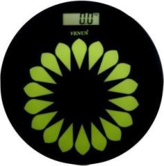 Venus Eps 7299 Black Electronic Personal Weight Machine for Body Weighing Scale