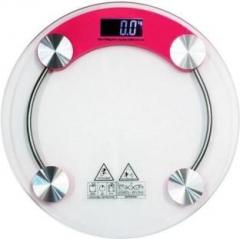 Wds Digital Personal Body Weighing Scale with Temperature and Battery Indicator White display 180 kg Weighing Scale Weighing Scale