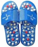 3 Angles YOGA_PADUKA_BLUE_R Yoga Paduka 1 Acupressure And Magnetic Full Body Foot Care Yoga Slipper Massager Massager