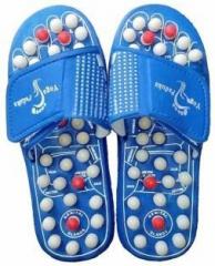 3 Angles YOGA_PADUKA_BLUE_R yoga paduka 1 Acupressure and Magnetic Full Body Foot Care Yoga Slipper Massager Massager