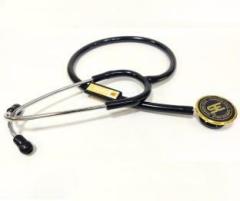 3s Diamond Stethoscope with Goldring On Stainless Steel Chest Piece Stethoscope for Doctors, Nursing Students Stethoscope