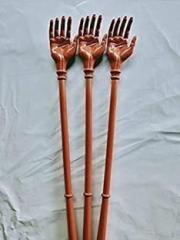 Aanyaretail pack of 3 back scratcher for itching massager stick, khujli stick 14 inch back scratcher for itching massager stick, khujli stick Massager