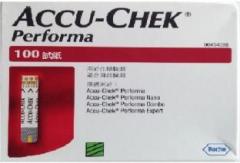 Accu Check Performa 100 Test Stips For Performa Glucometer