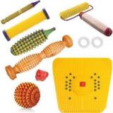 Accufit AF04 Acupressure Tools Kit Combo With Power Mat Massager