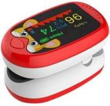 ACU CHECK Children Fingertip Pulse Oximeter Blood Oxygen Saturation Monitor For Child Kids Pulse Oximeter