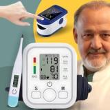 Aika AK 555 Digital BP Monitor for Blood Pressure Measurement for Home Use, AK 32 Digital pulse Oximeter, AK 45 Clinically Tested Thermometer Bp Monitor