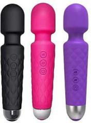 Alewa Full Body Wand Massager, Rechargeable Vibrator for Women & Men ALVIBRATOR02 Body Massager