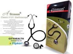 Alitmun Classic II SE 12MM Tubing Heavy SS Chest Piece Premium Tubing 14MM Thickness for Nursing Charges, Senior Residents, Doctors Stethoscope