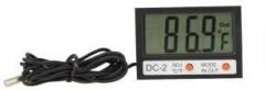 Amicisense Indoor/Outdoor Digital LCD Temperature With Wired External Sensor Indoor/Outdoor Digital LCD Temperature With Wired External Sensor Thermometer