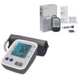 Arkray +Blood Glucose Monitor G+ & 25 Strips + Blood Pressure Monitor+ Glucometer