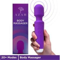 Azah Body Massager for Women | Stress and Pain Relief with 20+ Vibration Modes | Rechargeable, Handheld Waterproof & Easy to Clean Massager