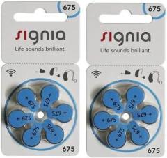 Balson P 675 Signia Hearing Aid Battery Pack of 2 Strip, Cell no 675 Stethoscope