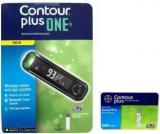 Bayer Contour Plus One Machine With Contour Plus 50 Stripes Combo Glucometer