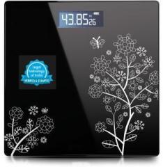 Belenzo Thick Tempered Glass LCD Display Digital Weight Machine body Weighing Scale Weighing Scale