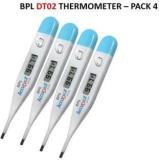 Bpl Digital Thermometer with One Touch Operation for Child and Adult Oral pack of 4 DT02 Thermometer