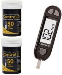 Control D 100 Strips & Glucometer