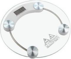 Creative Via Auto shut Off 8MM Glass Personal Round Weighing Scale