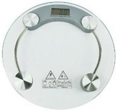 Creative Via Digital 8mm Premium Glass Round Weighing Scale