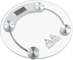 Creative Via Healthcare Premium Quality 8MM Thick Glass Digital Round Weighing Scale