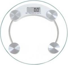 Creative Via Strong Transparent Round Weighing Scale