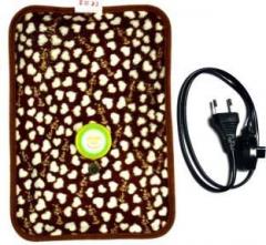 Creto Classic Velvet Pocket Electric Heating Gel Bag With Fur Cordless Electric Heating Pad