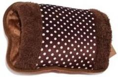 Creto Electric Fur Velvet with Hand Pocket Pain Reliever Heating Pad