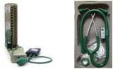 Diamond Mercury Deluxe Model BPMR 120 With Micro Tone MSI Green Stethoscope Combo Health Care Appliance Combo