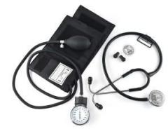 Dishan SC 0T0300 MMHG Doctor Sphygmomanometer Anroid Type Light In Weight With Diamond Stethoscope Bp Monitor