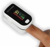 Dr Amgenic Finger Tip Pulse Oximeter with Audio Visual Alarm and Compatible with Bluetooth Pulse Oximeter