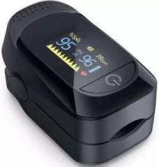 Dr. Head Black Pulse Oximeter, Finger Pulse Oximeter with OLED Display Pulse Oximeter