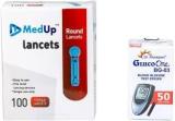 Dr. Morepen 50 Strips 100 Lancets Glucometer