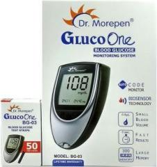 Dr. Morepen 50 Strips With BG03 Glucometer