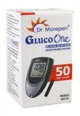 Dr. Morepen BG 03 50 STRIP PACK OF 1 50 Glucometer Strips Glucometer