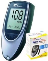 Dr. Morepen BG 03 Gluco One Glucometer Combo, 25 Strips Glucometer