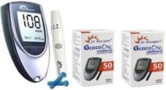 Dr. Morepen BG 03 Glucometer And 100 strips Glucometer Glucometer