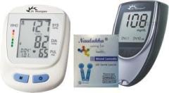 Dr. Morepen bp 09, bg 03 glucometer and naulakha lancets Bp Monitor