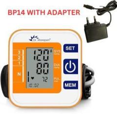 Dr. Morepen bp14 with charger compatible with electricity and battery both Bp Monitor