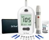 Dr. Trust Digital Glucose Blood Sugar Testing Monitor Machine With 25 Strips Glucometer