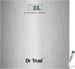 Dr. Trust High Accuracy PLATINUM Digital Scale with Accu Gauge and Smart Insta Step Technology Weighing Scale